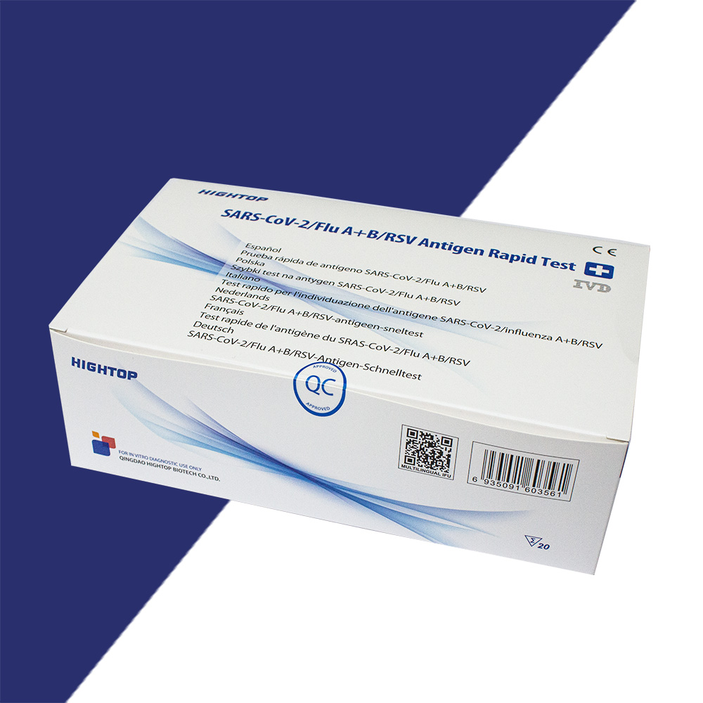 Hightop 4 in 1 Combo SARS-CoV-2 Antigen-Test (20er Packung)