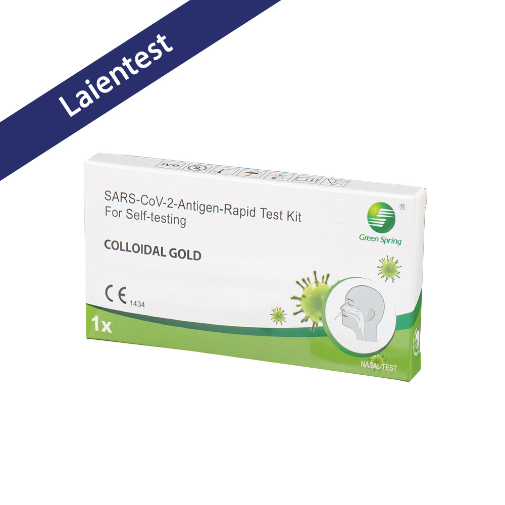 Green Spring SARS-CoV-2 Antigen Selbsttest für zuhause (LAIENTEST) 