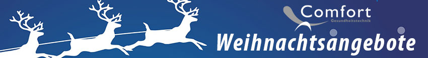 Weihnachtsangebote Comfort Gesundheitstechnik